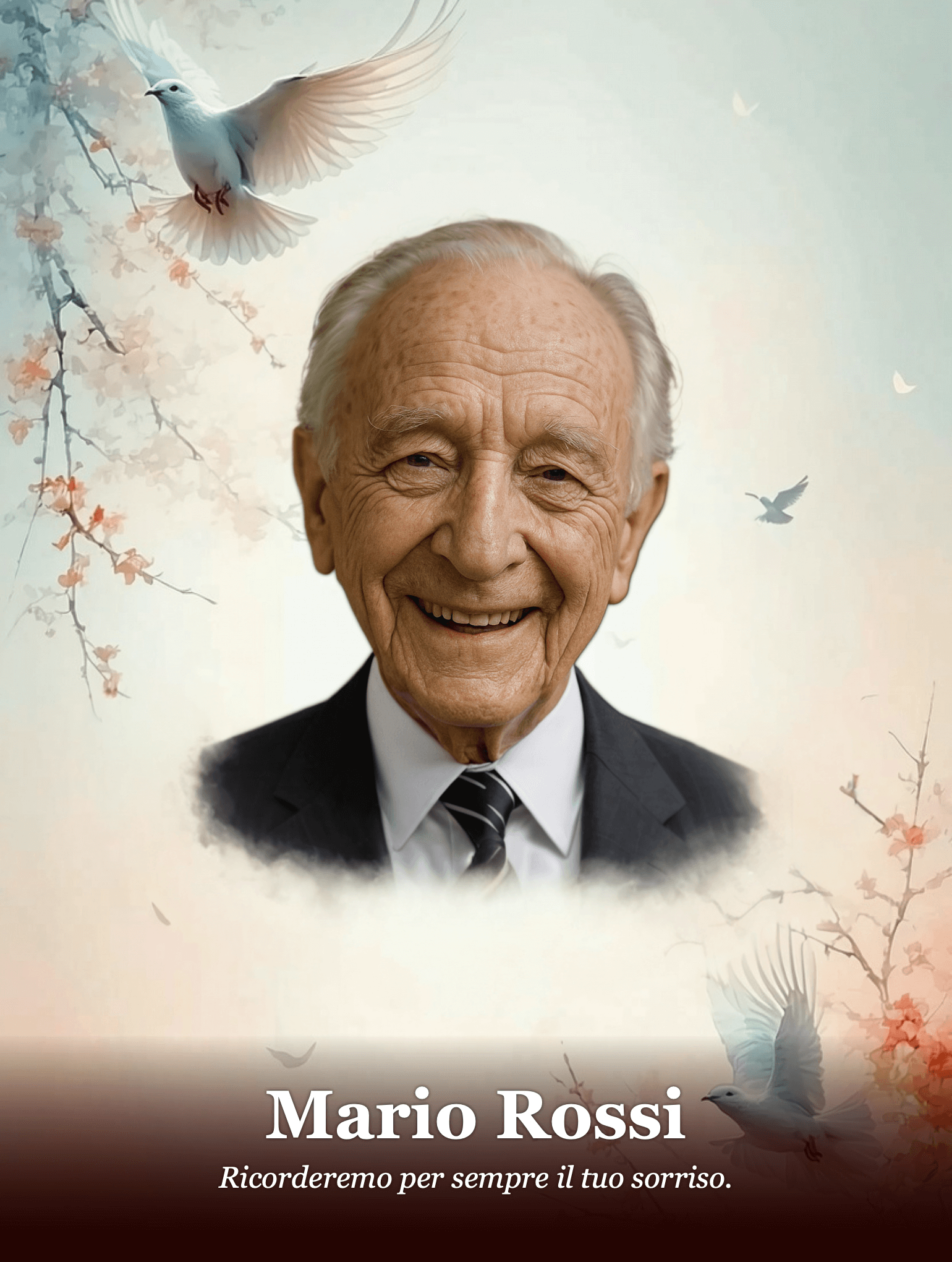 targa commemorativa AI