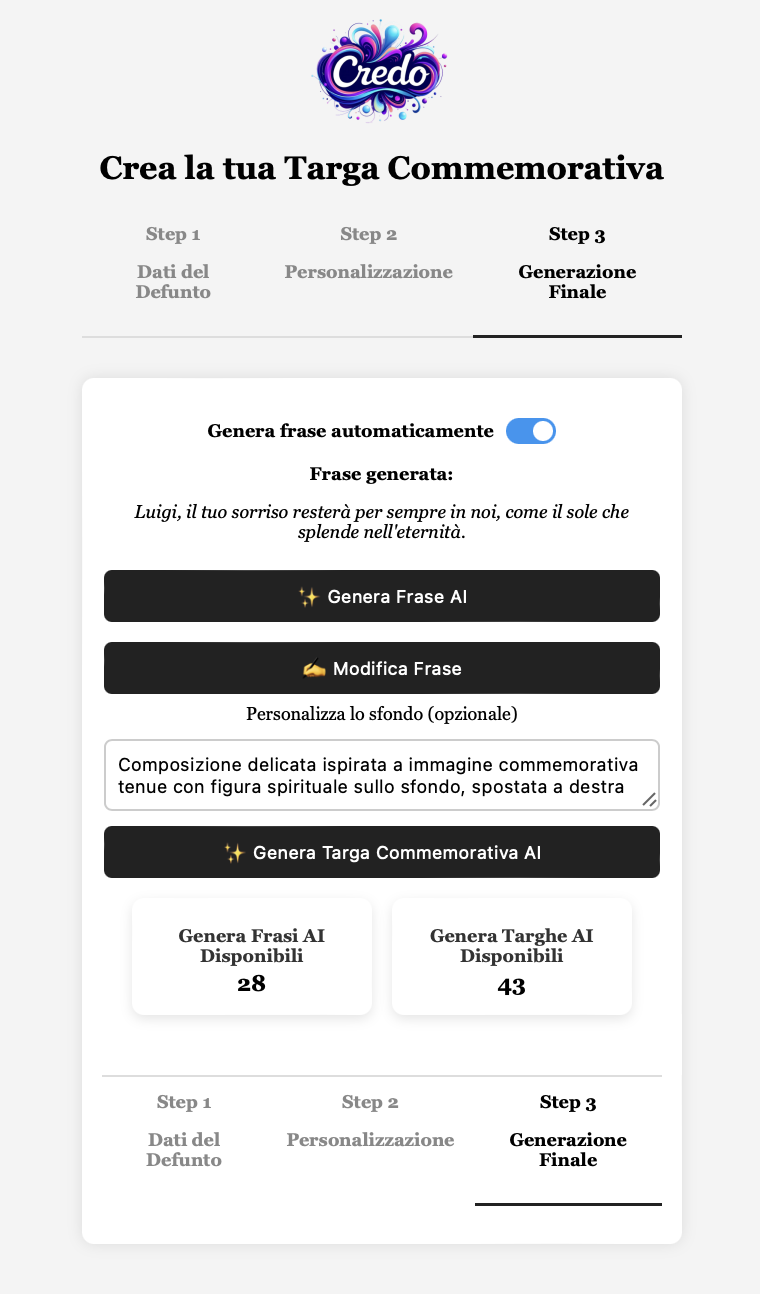 Sfondo AI generato